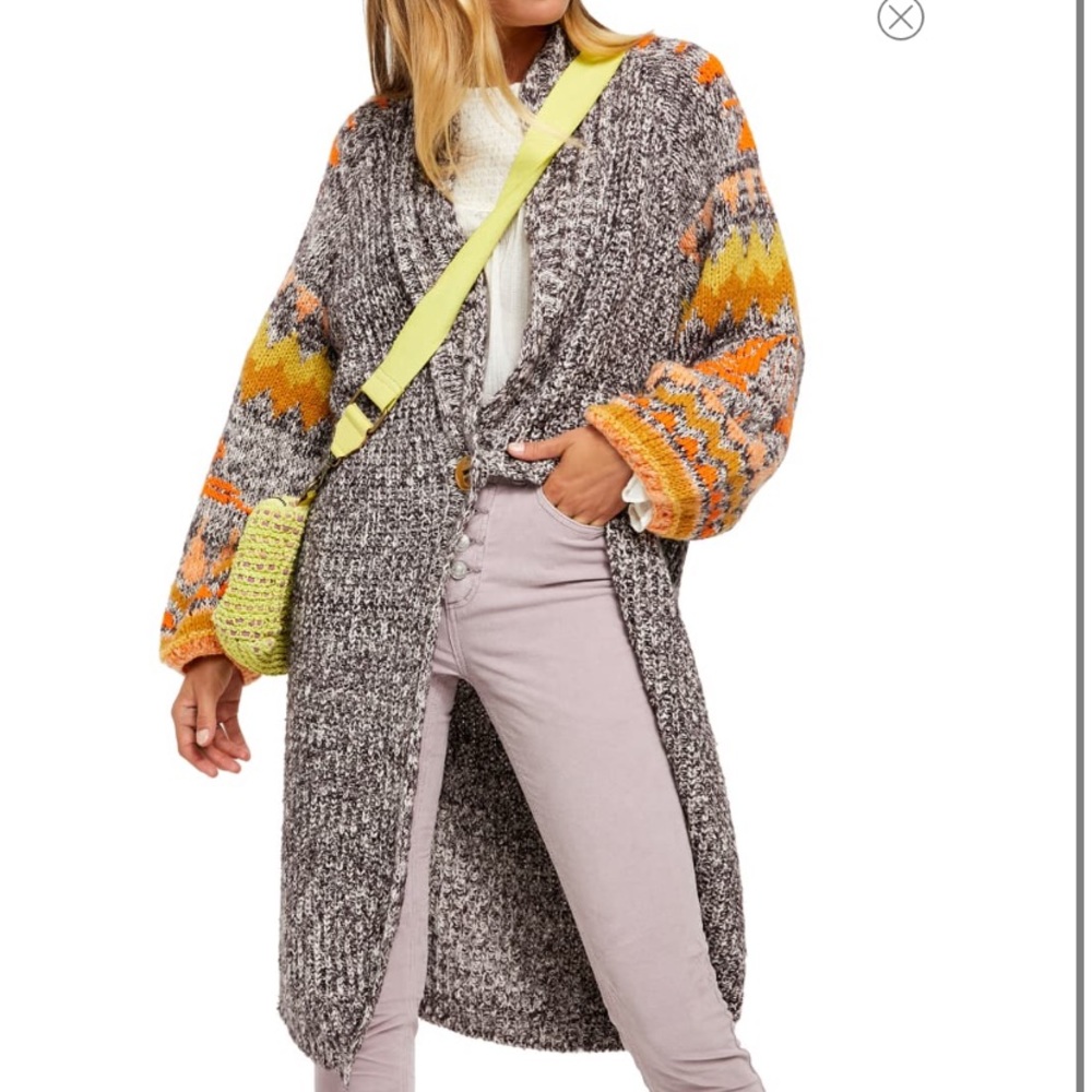 NWT Free People Birds of a Feather Cardigan XS/S